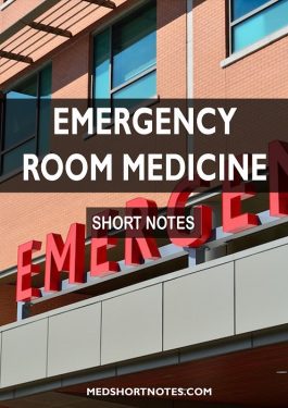 Emergency Room Medicine